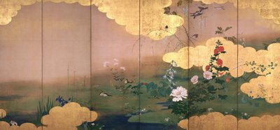 Flores e pássaros das quatro estações de Shibata Zeshin